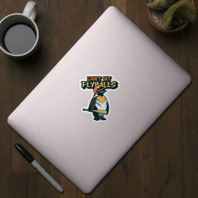 Funny Baseball Penguin by Johan13